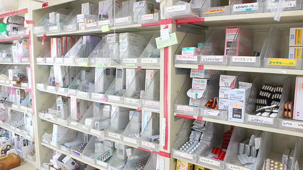 豊富な医薬品を取り扱っています