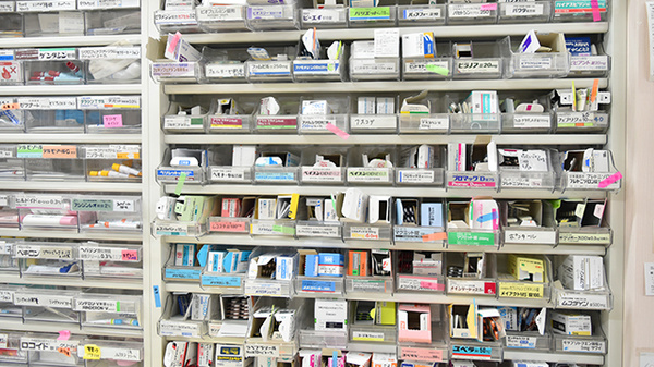 豊富な医薬品在庫がございます。