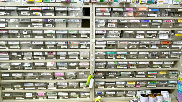 豊富な医薬品在庫がございます。