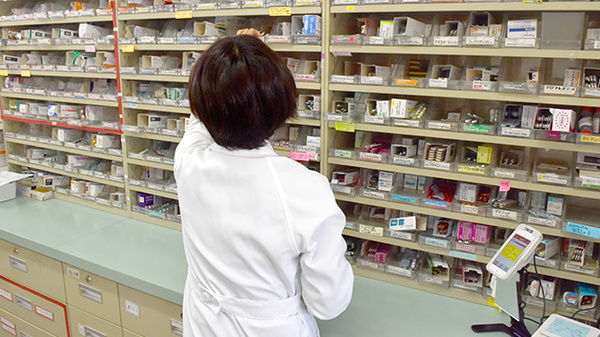 安心・安全にお薬を服用していただくためのチェック徹底しております。