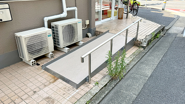 バリアフリーに対応しております