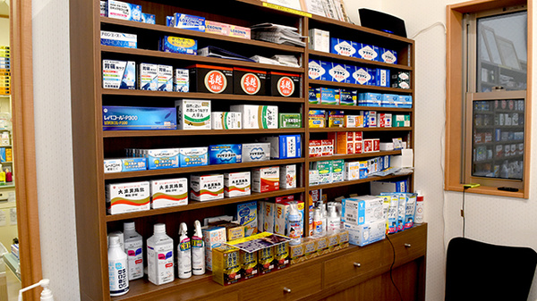 一般医薬品や雑貨品の取り扱いがございます