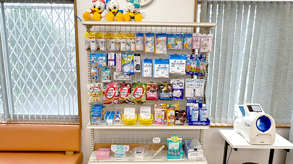 各種商品を取り揃えております。