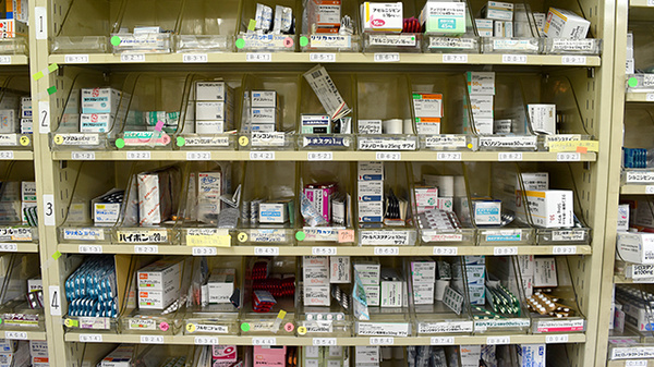 豊富な医薬品在庫がございます。