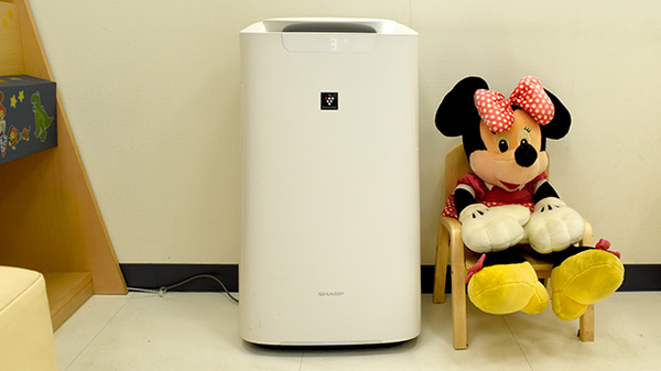 感染予防対策をしております。