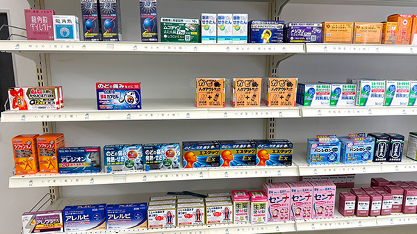 一般医薬品の取り扱いがございます。