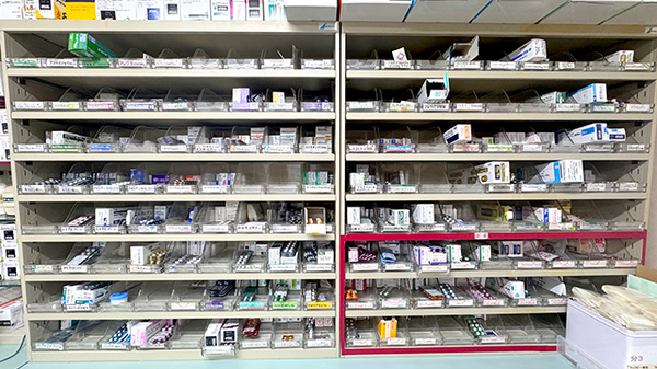 多くの医薬品在庫がございます