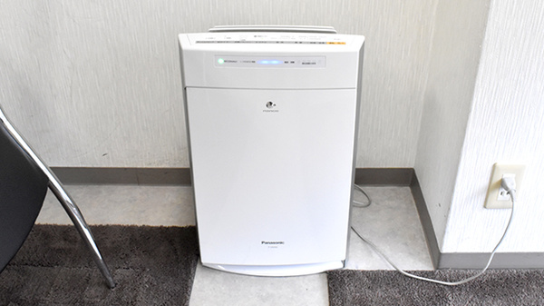 感染症対策をしております。