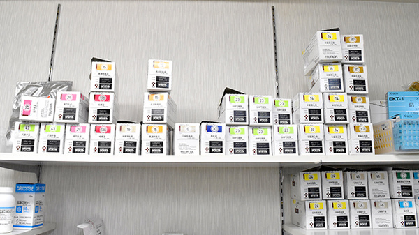 漢方薬の処方せんにも対応することができます。