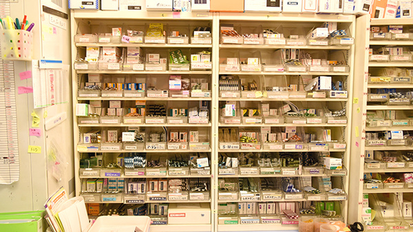 多くの医薬品在庫がございます