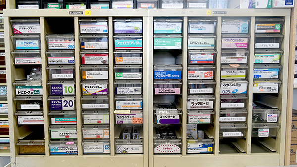 多くの医薬品を取り揃えております