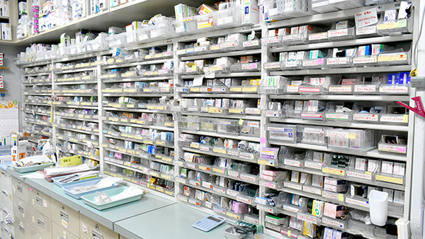 豊富な医薬品在庫がございます。