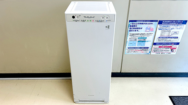 感染予防対策をしております