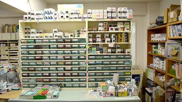 豊富な医薬品在庫がございます。