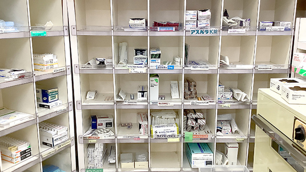 多くの医薬品を取り揃えております。
