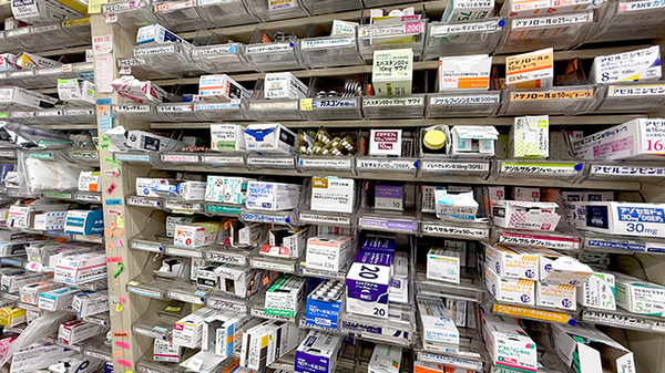 豊富な医薬品在庫がございます。