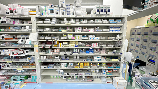 多くの医薬品がございます。