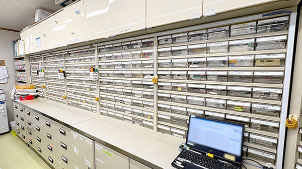 豊富な医薬品在庫がございます。