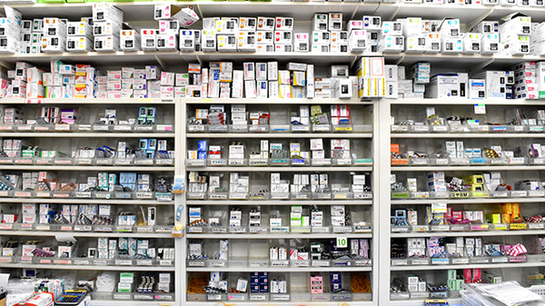 多種多様な医薬品在庫を取り揃えております。