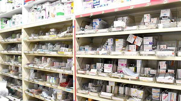 多くの医薬品を取り揃えております。