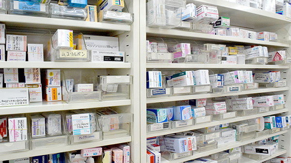 豊富な医薬品在庫がございます。
