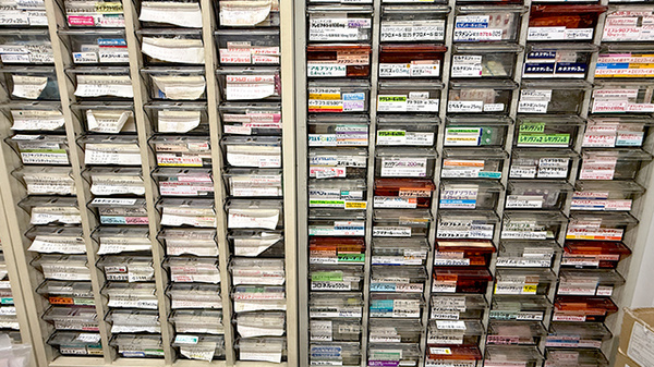 豊富な医薬品在庫がございます。