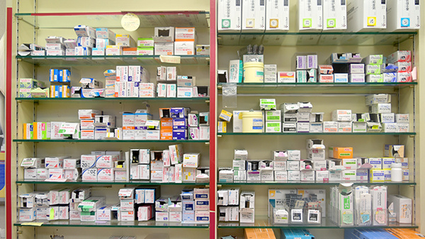 多くの医薬品在庫がございます