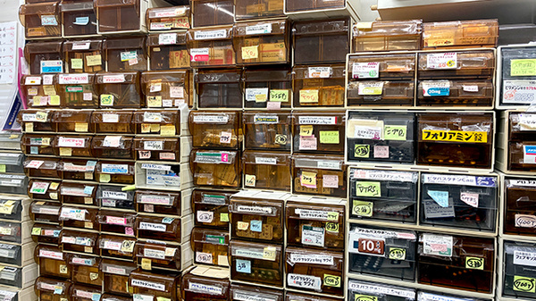 豊富な医薬品在庫がございます。