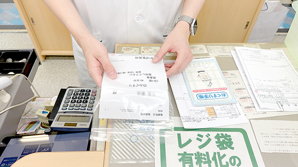 患者さまに寄り添った丁寧な服薬指導を心がけています。