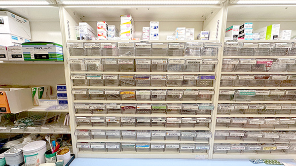 多くの医薬品を取り揃えております。