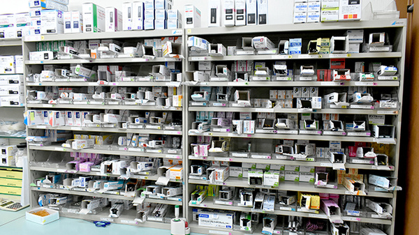 豊富な医薬品在庫がございます。