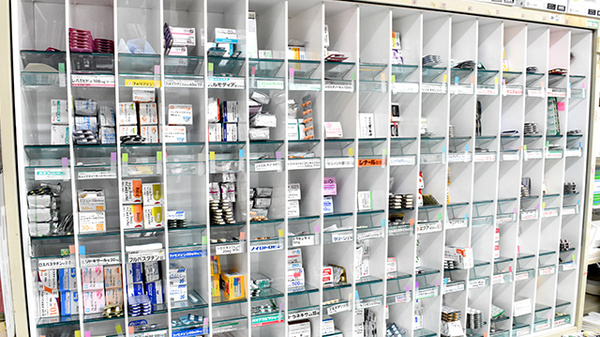 多種多様な医薬品を取り扱っております。