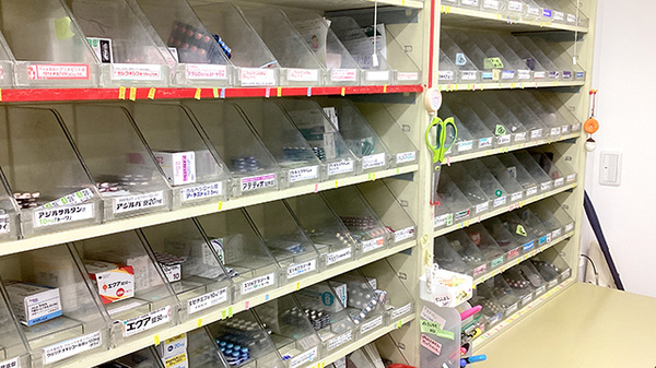 多種多様な医薬品を扱っております