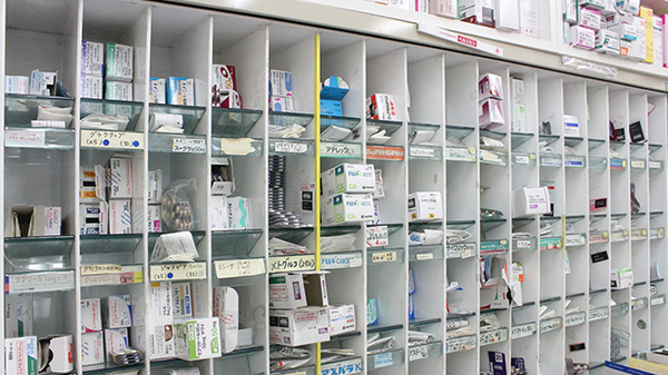 多くの医薬品在庫がございます