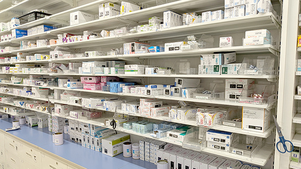 豊富な医薬品在庫がございます