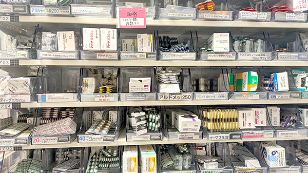 豊富な医薬品在庫がございます