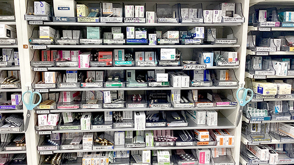 豊富な医薬品在庫がございます。