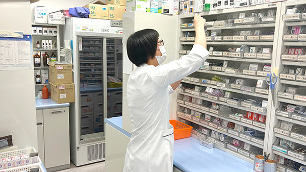 正確かつ安全にお薬をお渡しいたします。