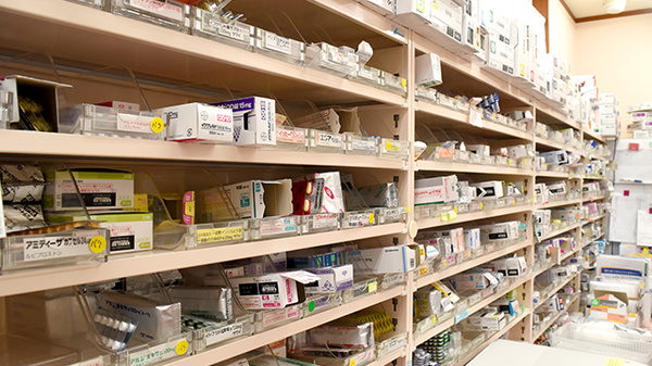 多種多様の医薬品在庫がございます