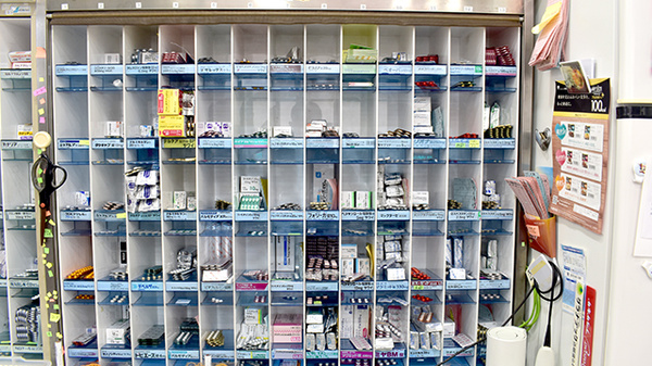 豊富な医薬品在庫がございます