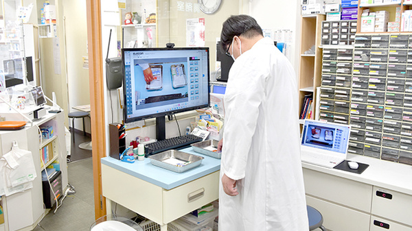 監査システムを用いて正確な調剤をいたします