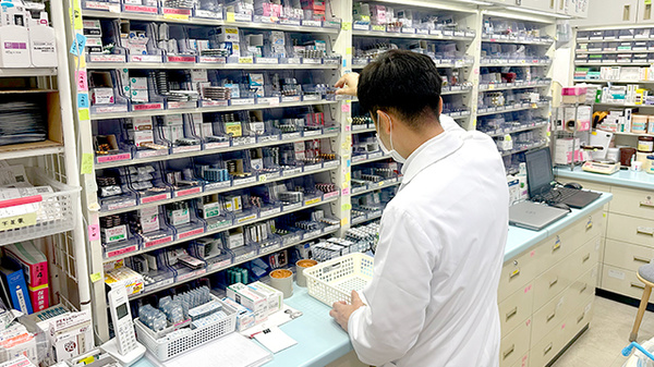 正確かつ安全にお薬をお渡しいたします。