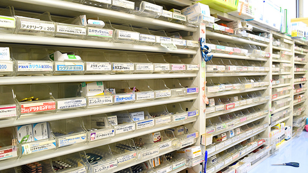 豊富な医薬品在庫がございます。