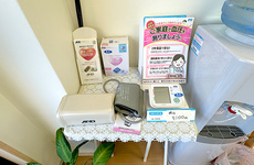 血圧計をご利用いただけます。