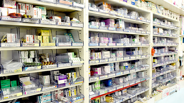 多くの医薬品を取り揃えております