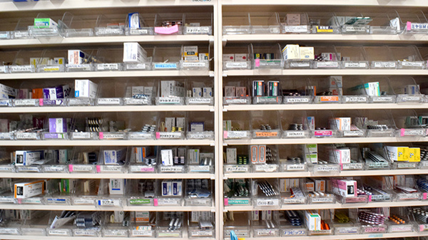 豊富な医薬品在庫がございます。