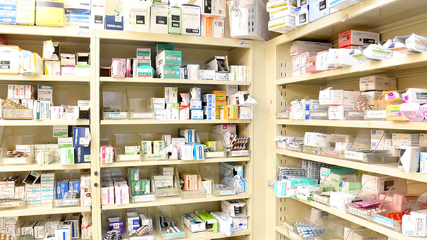 豊富な医薬品在庫がございます。