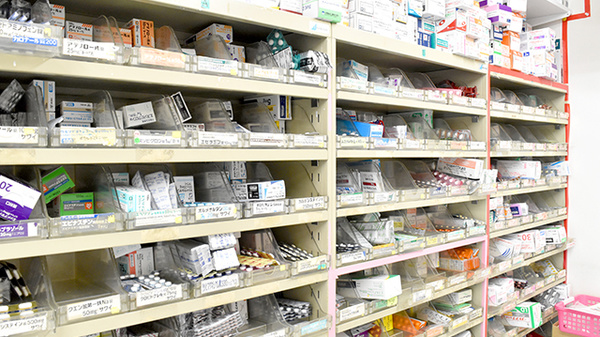 多くの医薬品を取り揃えております。