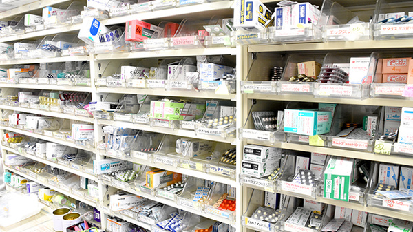 多くの医薬品を取り揃えております。