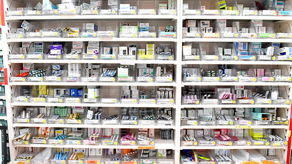 多くの医薬品を取り揃えております。